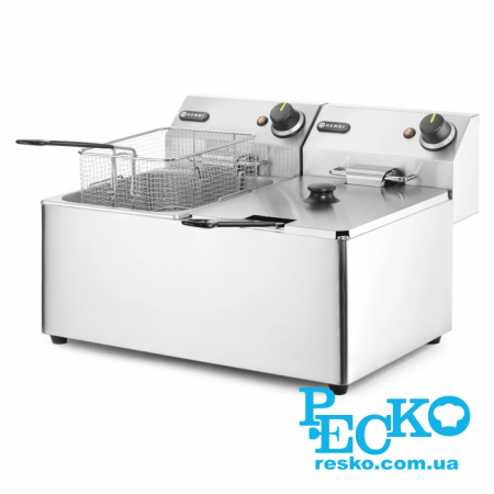 Фритюрниця Hendi 205839 електрична професійна 8+8 л