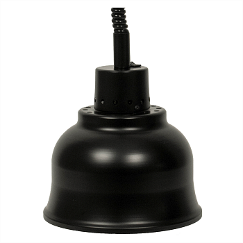 Лампа для подогрева блюд Saro Curtis чорная подвесная профессиональная