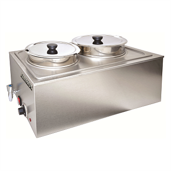 Электросупница Airhot SB-2 профессиональный электрический супник 2x8 л