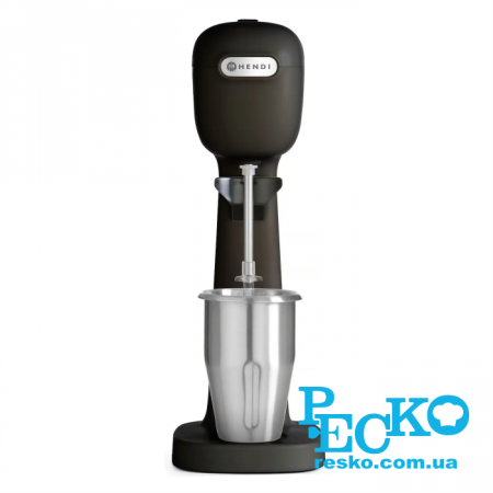 Миксер молочный Hendi 221600 для молочных коктейлей профессиональный черный 0,95 л