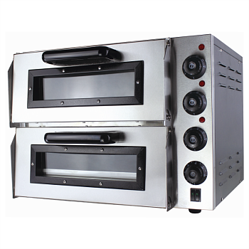 Печь для пиццы EWT INOX PZ2ST электрическая две камеры