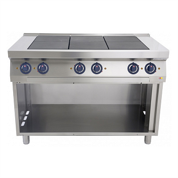 Плита электрическая Kogast EST67/P профессиональная напольная