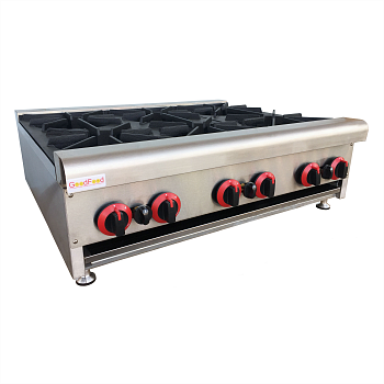 Плита газовая GoodFood GP6 профессиональная настольная