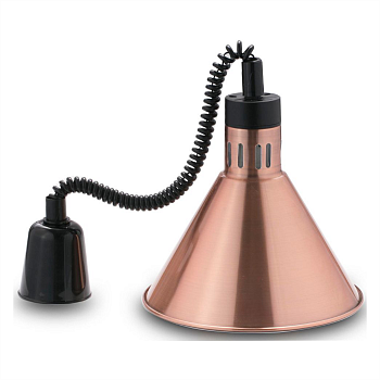 Лампа для подогрева блюд Hurakan HKN-DL800 275 мм бронзовая подвесная профессиональная