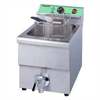 Фритюрница Frosty EFS-12L с краном электрическая профессиональная 12 л
