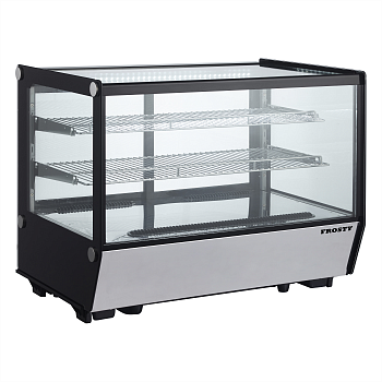 Витрина холодильная Frosty RTW-160B-5 нержавеющая сталь кондитерская настольная горизонтальная