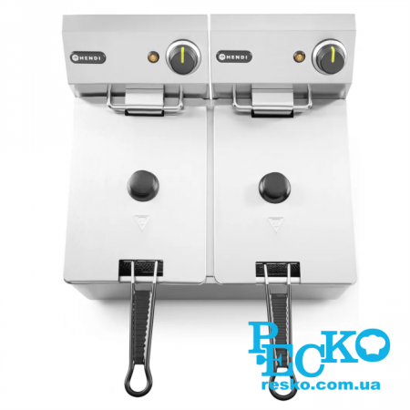 Фритюрниця Hendi 205846 електрична професійна 4+4 л