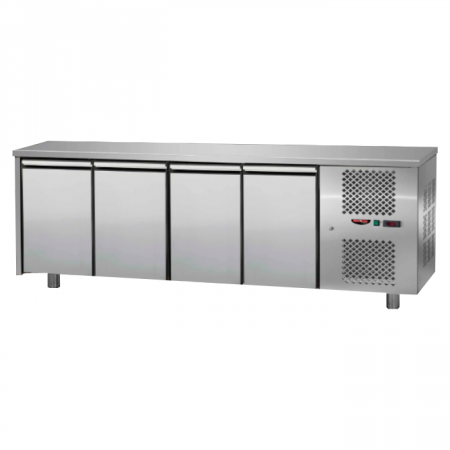 Стол холодильный Tecnodom TF04MIDGN четырехдверный