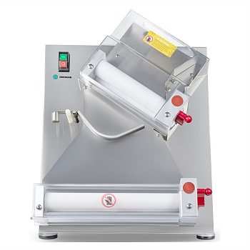 Тестораскаточная машина Hurakan HKN-APD30 для пиццы электрическая профессиональная две пары валков