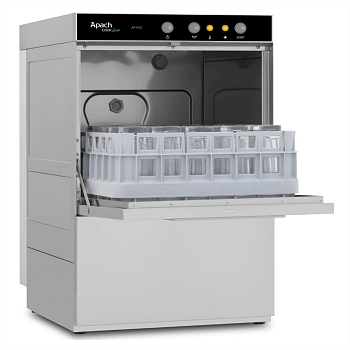 Посудомоечная машина Apach AF400 DD фронтальная профессиональная бокаломойка барная