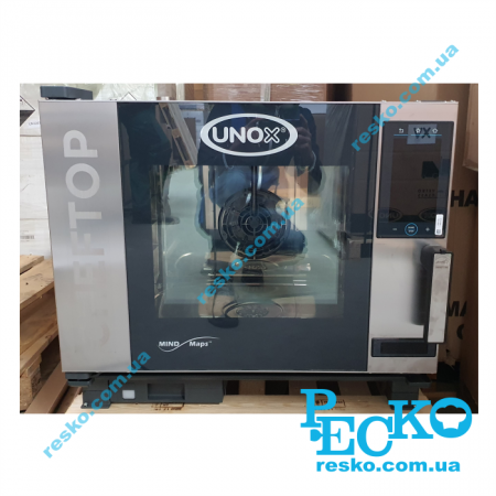 Пароконвектомат Unox XEVC0511EPRM линия PLUS гастрономічний піч пароконвекційна