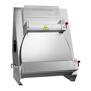 Тестораскаточная машина GGM Gastro TP40DG-N для пиццы электрическая профессиональная две пары валков
