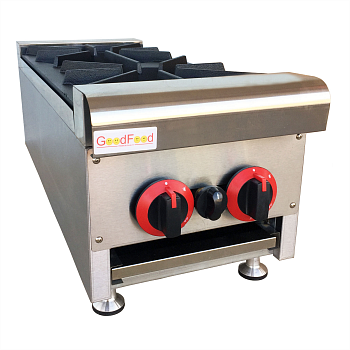 Плита газовая GoodFood GP2 профессиональная настольная