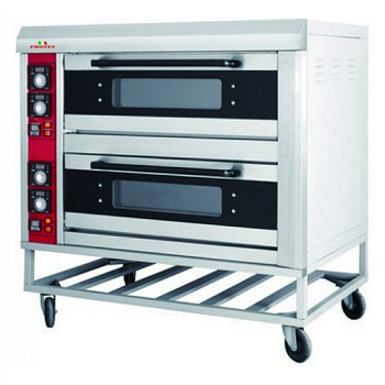 Печь подовая Frosty NES-24T с электрическая две камеры