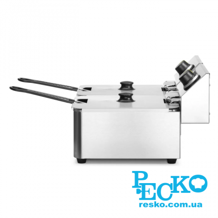 Фритюрниця Hendi 205853 електрична професійна 6+6 л