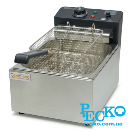 Фритюрниця GoodFood EF6 BLACK електрична професійна 6 л
