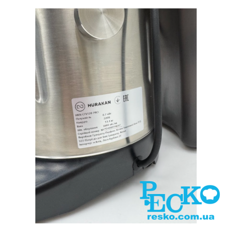 Соковитискач Hurakan HKN-CFV120 PRO професійний, електричний, універсальний для овочів, фруктів