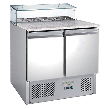 Стол для пиццы GoodFood GF-PS900GT-H6C с гранитной столешницей