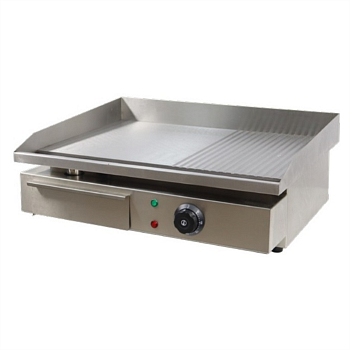 Жарочная поверхность GoodFood EG55FR комбинированная электрическая профессиональная