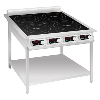 Плита индукционная Hurakan HKN-D35FX4S PRO профессиональная напольная