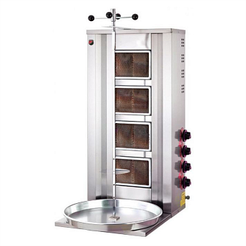 Аппарат для шаурмы газовый Silver 2162 LPG