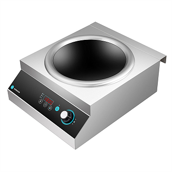 Плита индукционная Hurakan HKN-ICW50D WOK профессиональная настольная