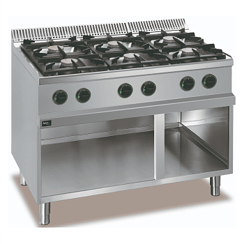 Плита газовая Apach APRG-117P газ контроллер профессиональная напольная