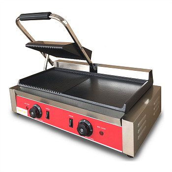 Гриль контактный GoodFood ECG201RF прижимной профессиональный комбинированный